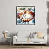 (Stamped/Counted) Cat Sleeping In A Ball-11CT Cross Stitch 40*40cm/15.75*15.75in