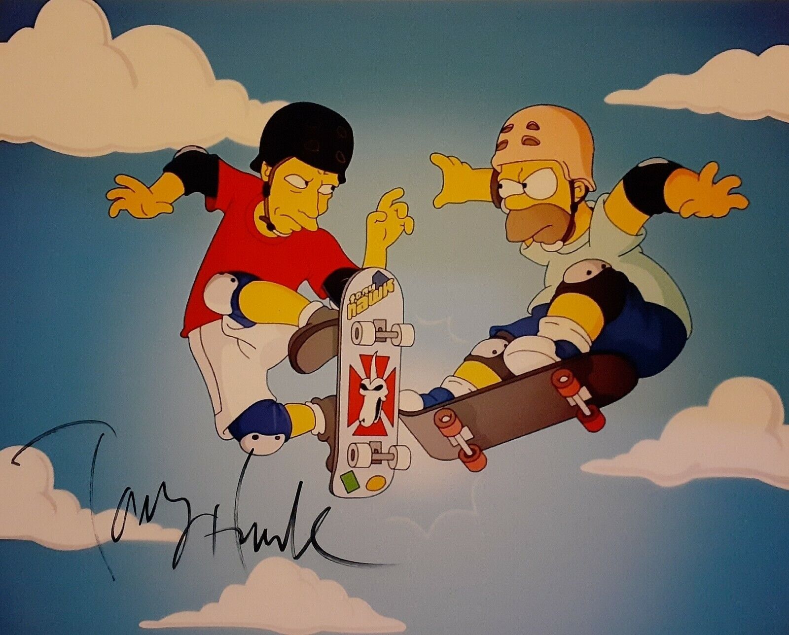 Tony Hawk signed 8x10