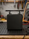 Motorcycle BSD 60GHz Millimeter Wave Radar Reversing Sensor 50m Range Motorcycle Lane Change Assist Radar IP67 Waterproof BSD Collision Avoidance Warning System Motorcycles Accessories