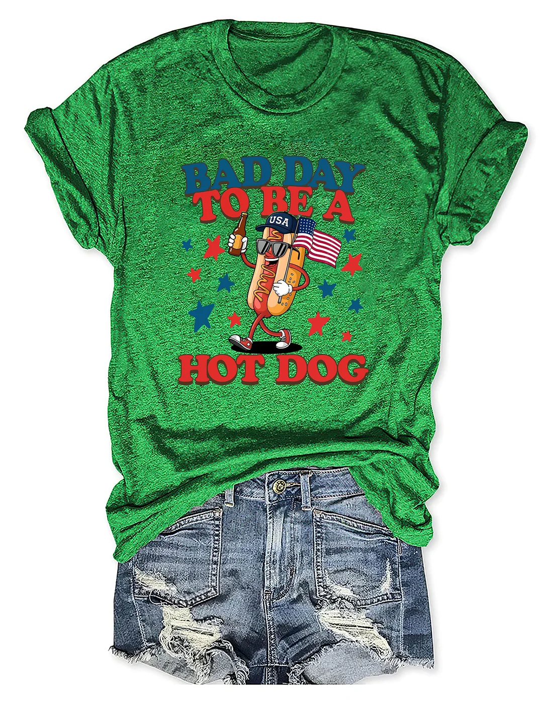 Bad Day to Be a Hot Dog T-shirt