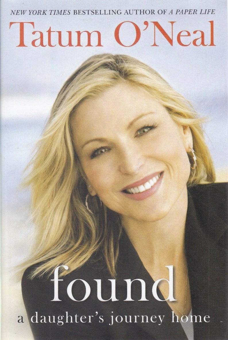 Tatum oneal signed autographed 1st edition book