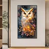 Diamond Painting-DIY Full Round Drill Owl(70*40 CM)