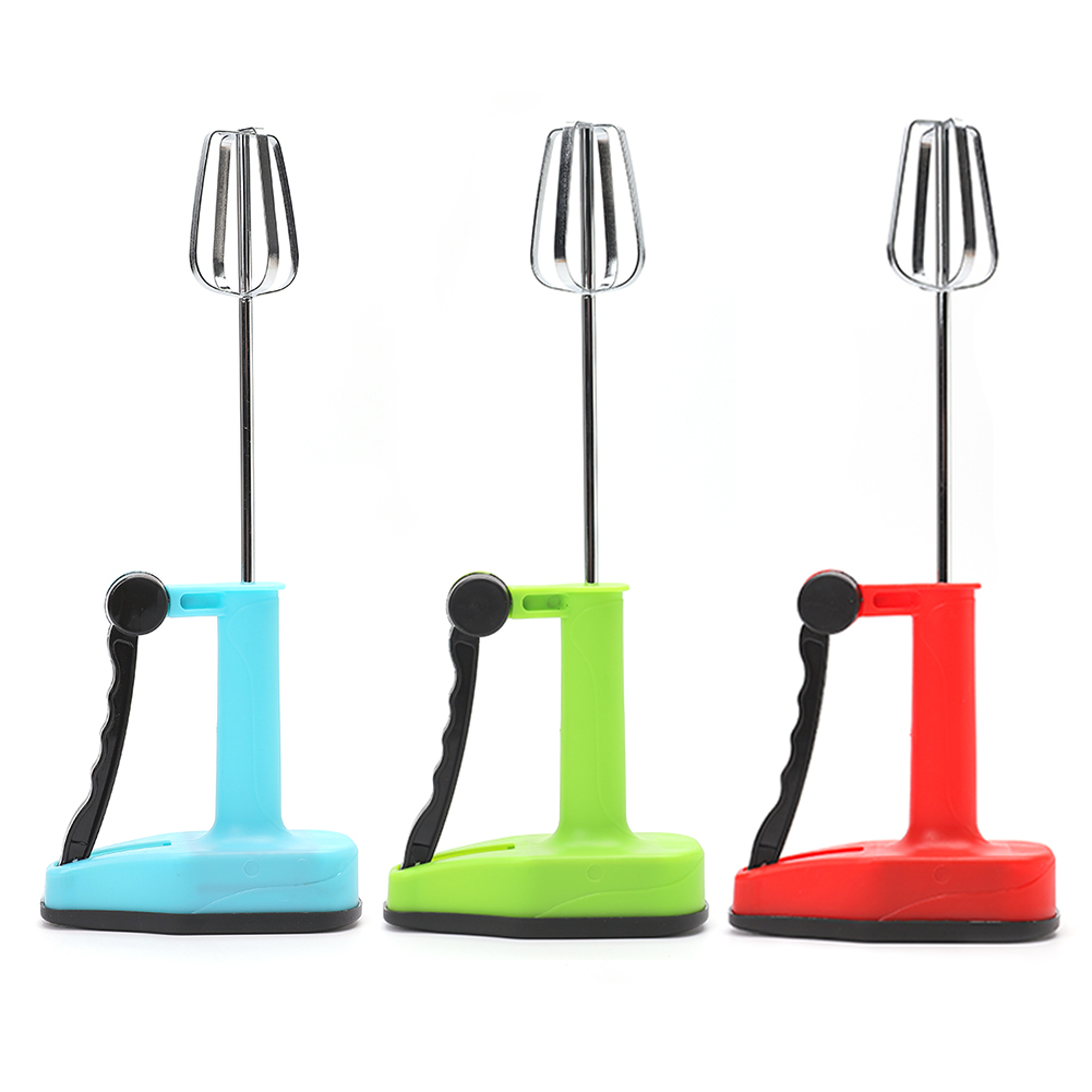 

Electric Mini Light Egg Beater Stirrer Anti-Slip Handle Handheld Frother, Blue, 501 Original