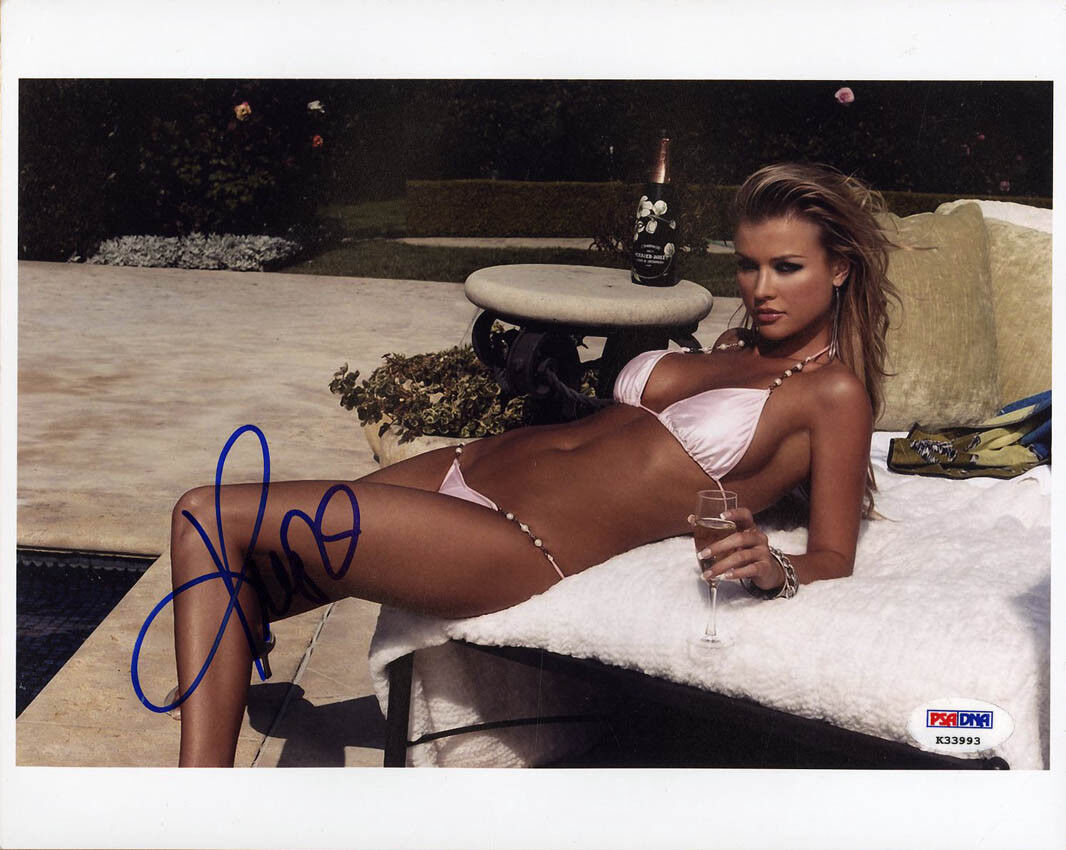 Joanna Krupa SIGNED 8x10 Photo Poster painting Playboy DWTS Top Model SEXY PSA/DNA AUTOGRAPHED