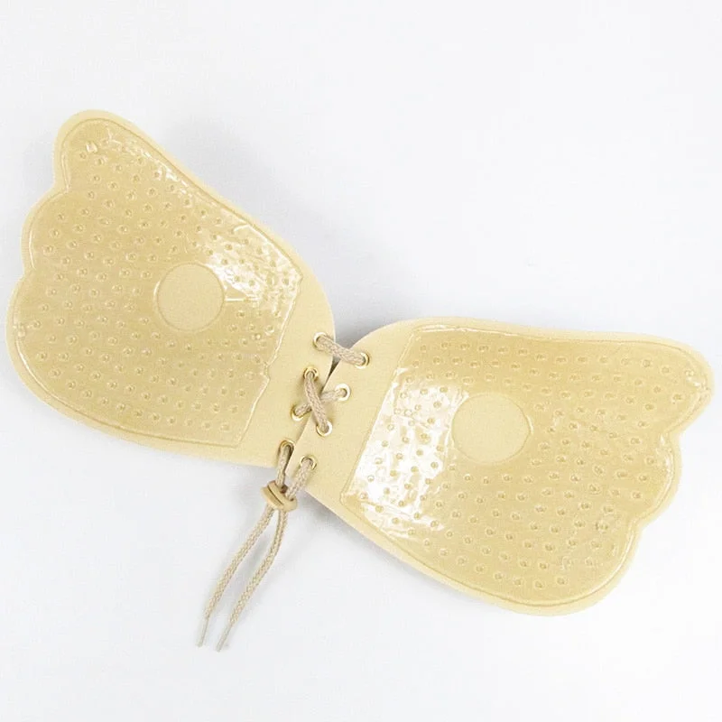 Seamless Adhesive Bra Invisible Silicone Backless Bralette Strapless Push Up Bra Sexy Lingerie Fly Bra Women Underwear