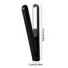 Mini Dual Purpose Curling Iron Type-C Powered Curling Wand and Flat Iron(Blcak)