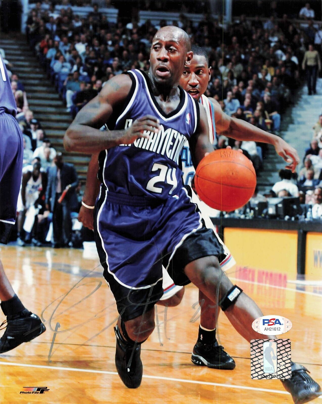 Bobby Jackson signed 8x10 Photo Poster painting PSA/DNA Sacramento Kings Autographed