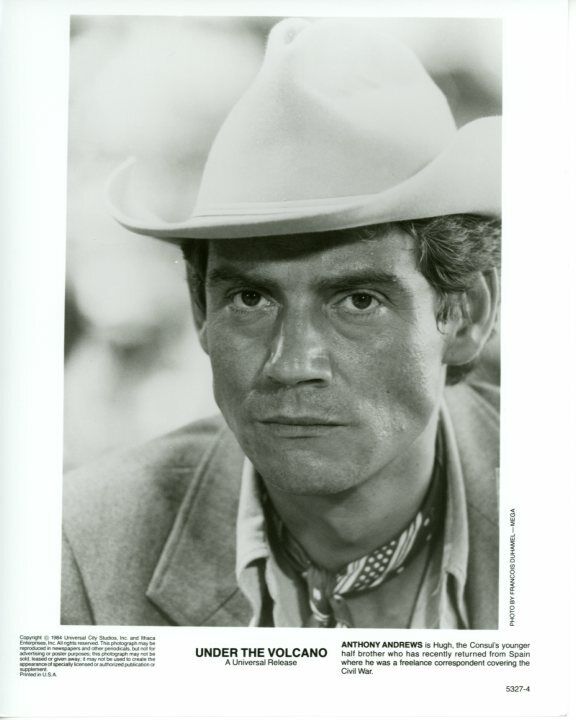 Anthony Andrews Under the Volcano 1984 Original 8x10 Press Photo Poster painting