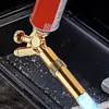 Blow Torch Lighter Brass with Adjustable Flame for BBQ Baking Brulee Creme Craft