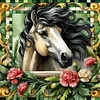 Diamond Painting -5D Full Round Drill Horse