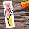 【Limited Stock Sale】Tree-11CT Stamped Cross Stitch Bookmark 18*6cm(Double Sided)