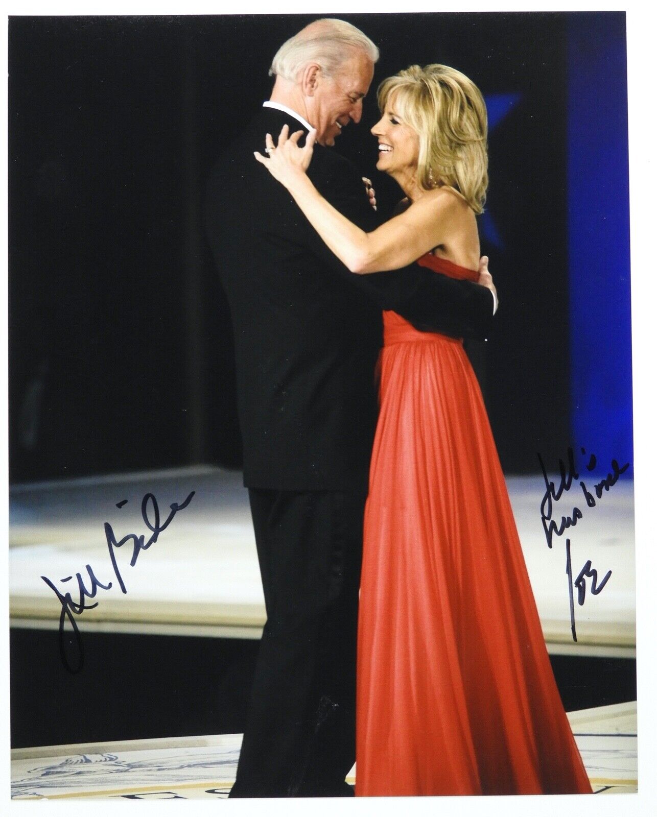 Joe Biden and Jill 46th President JSA Autograph Signed Photo Poster painting COA 8 x 10