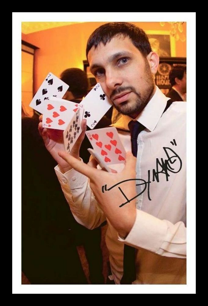 Dynamo Autograph Signed & Framed Photo Poster painting