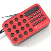 Mini Portable FM Radio BT Wireless Speakers Solar Charging FM Radio Receiver