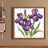 Flower Of Happiness - 14CT Stamped Cross Stitch 17*17cm/6.69*6.69in(Brand)