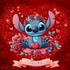 Red Heart Stitch-11CT Stamped Cross Stitch 40*40cm/15.75*15.75in