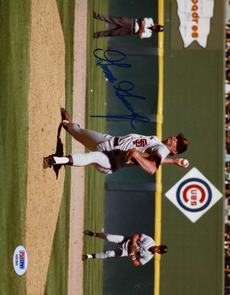 Goose Gossage Padres Psa/dna Signed Original Image 1/1 8x10 Photo Poster painting Autograph