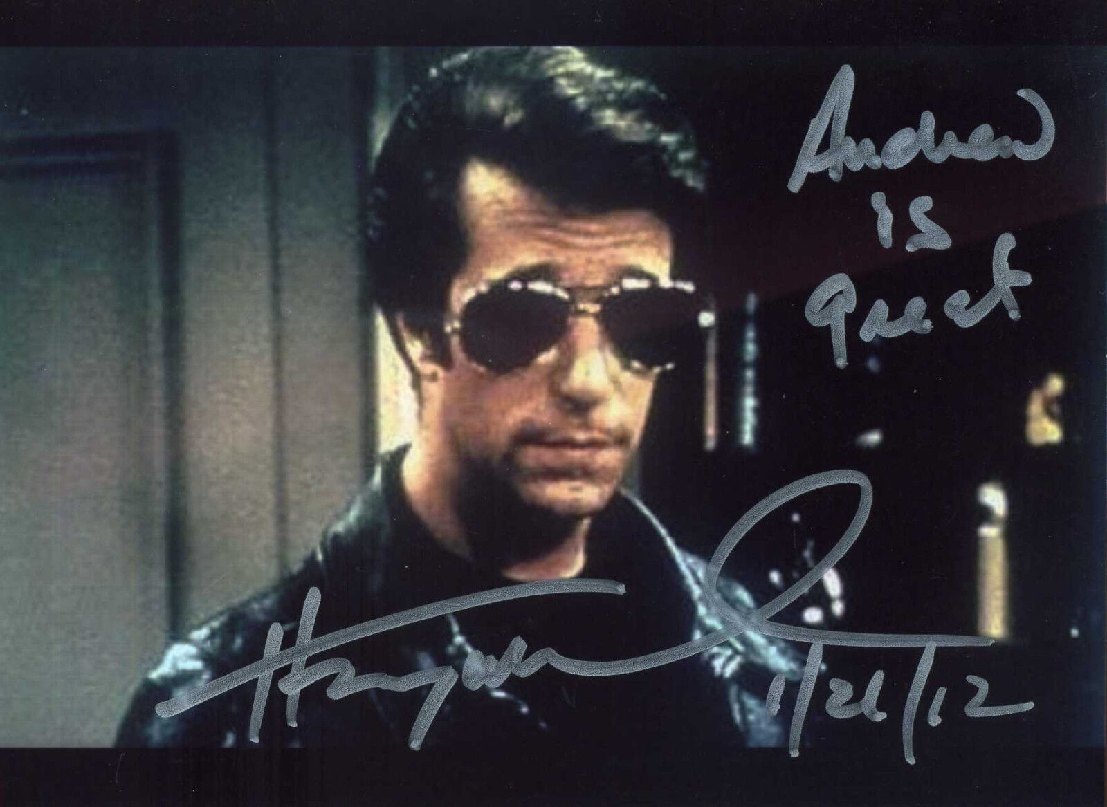 HENRY WINKLER 'FONZ' - HAPPY DAYS Signed Photo Poster paintinggraph - TV Series Actor - Preprint