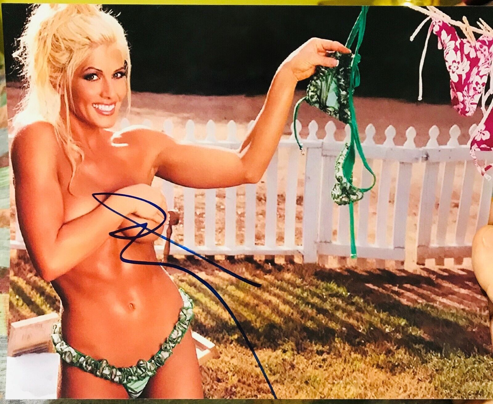 Torrie Wilson WWE WCW autographed Photo Poster painting signed 8X10 #4 wrestler wrestling