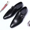 Spring Man Shoe Leather Formal Classic Italian Shoes