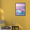 Diamond Painting-DIY Full Round Drill Love Beach