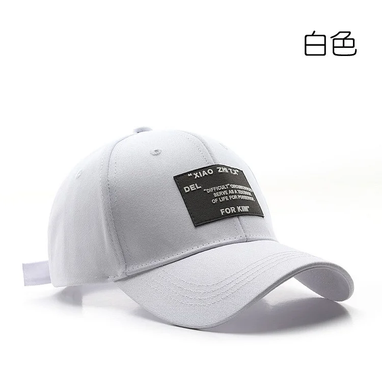 Cotton Baseball Cap for Women and Men Summer Sun Cap Visors Casual Hip Hop Snapback HatHard Top Hat Unisex