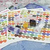 fr.everydayedeals Autocollants d'étiquette de numéro de couleurs DMC pour boîte de rangement de peinture au diamant