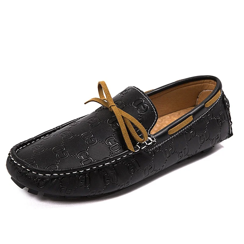 Suitmens Men's Microfiber Leather Loafers—00031