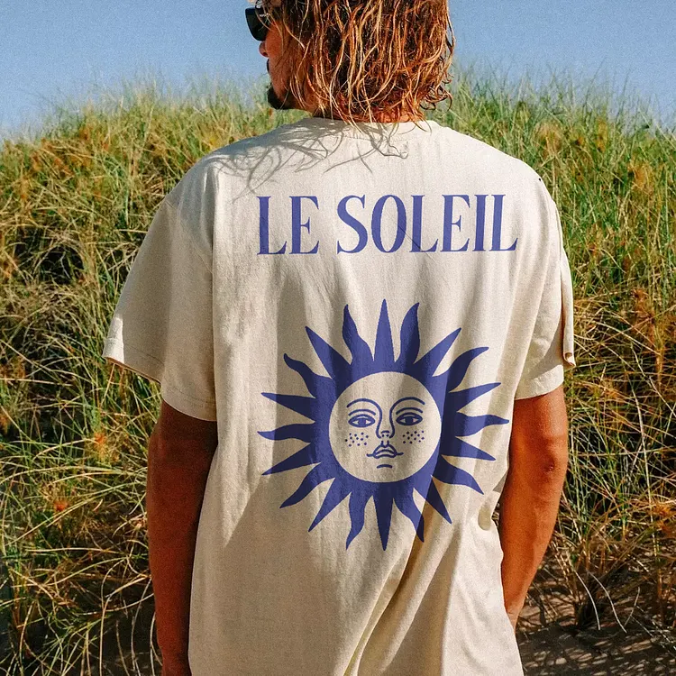 Le Soleil Printed Men's T-shirt
