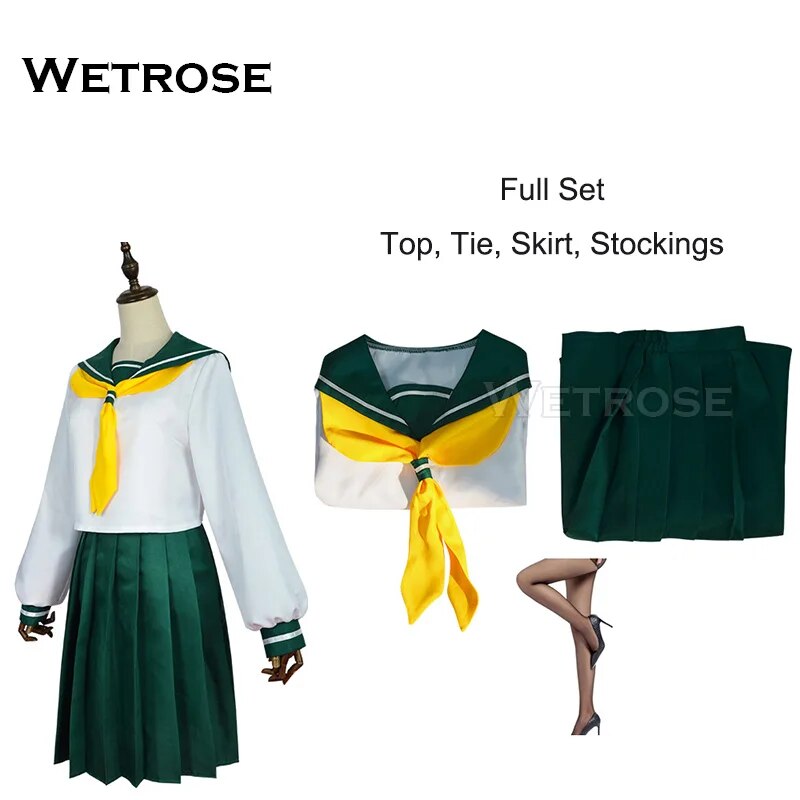 [Wetrose] Hiiragi Utena Magia Baiser Cosplay Costume Jk Mahou Shoujo ni Akogarete Gushing over Magical Girls Set Wig Halloween