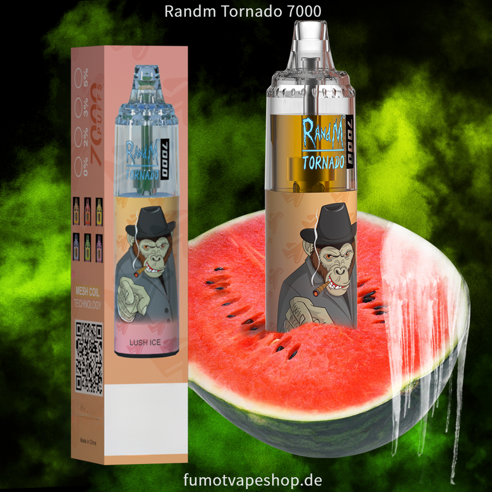 Randm Tornado 7000 ÜPPIGES EIS  fumotvapeshop