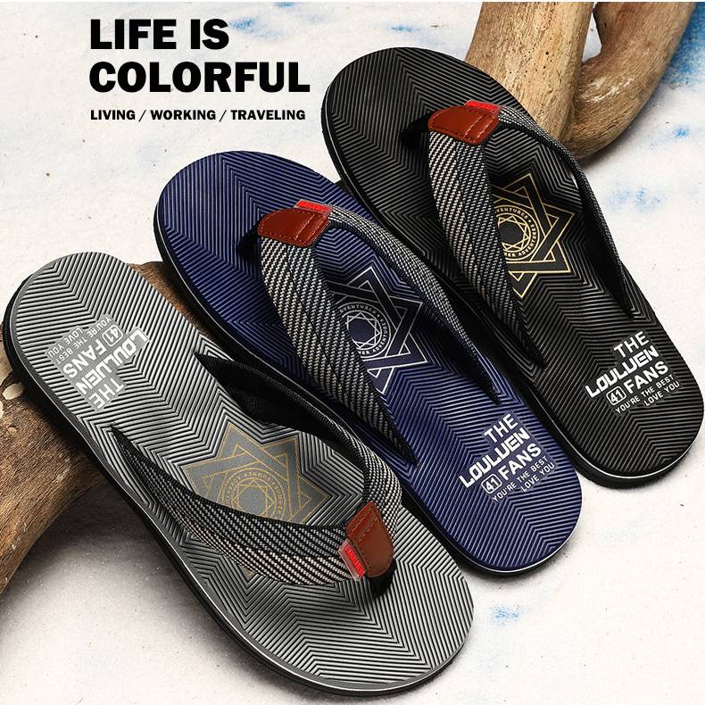 Letclo™ Fashion Summer Non-slip Men's Flip Flops letclo Letclo