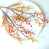 Red Winterberry Cranberry Artificial Flower Plant Chinese New Year Christmas Decor