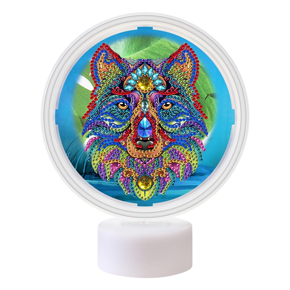 

Wolf Available Night Lights-5D DIY Craft Lamp, 501 Original