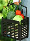 Foldable Bicycle Basket Detachable Handlebar Basket Handlebar Front Storage Rack