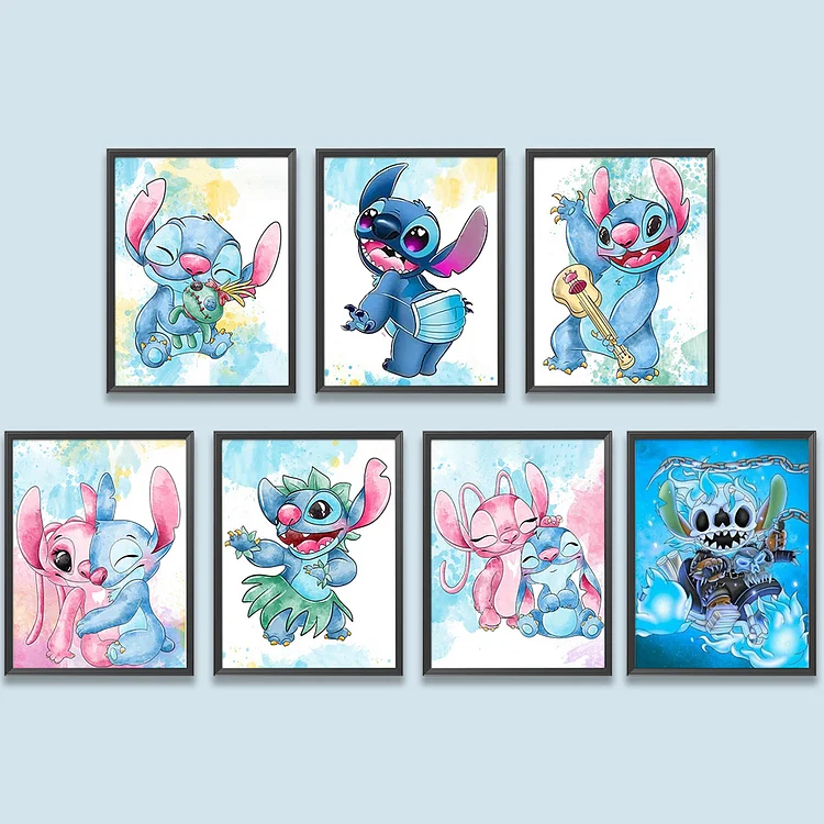 Lilo & Stitch Diamond Painting Kit - DIY – Diamond Painting Kits