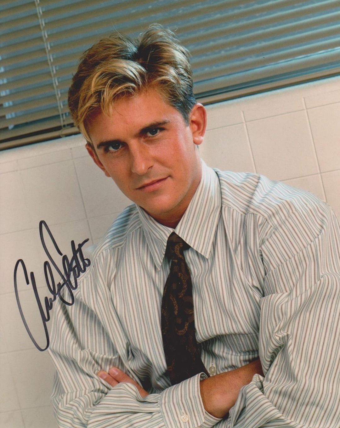 Charlie Schlatter Signed 8x10 Photo Poster painting - Dr Jesse from Diagnosis Murder - G55