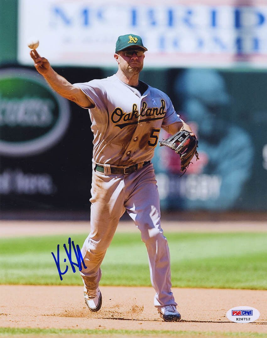 Kevin Kouzmanoff SIGNED 8x10 Photo Poster painting Oakland A's PSA/DNA AUTOGRAPHED