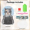 Diamond Painting Cat Desktop Ornament for Home Office Decor