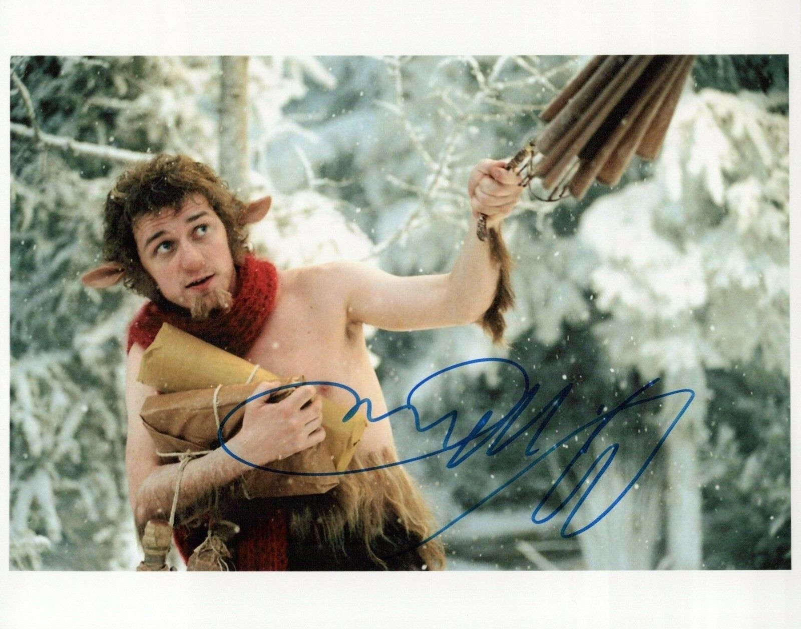 James McAvoy The Chronicles Of Narnia autographed Photo Poster painting signed 8x10 #5 Mr Tumnus