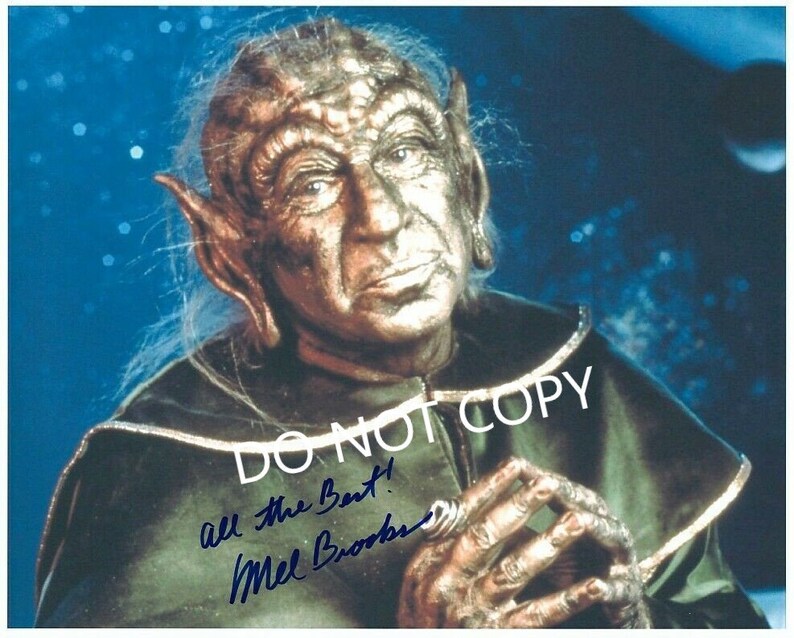 MEL BROOKS SPACEBALLS 8 x10 20x25 cm Autographed Hand Signed Photo Poster painting