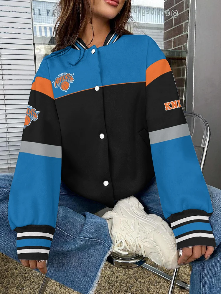 New York Knicks Limited Edition Full-Snap Casual Jacket