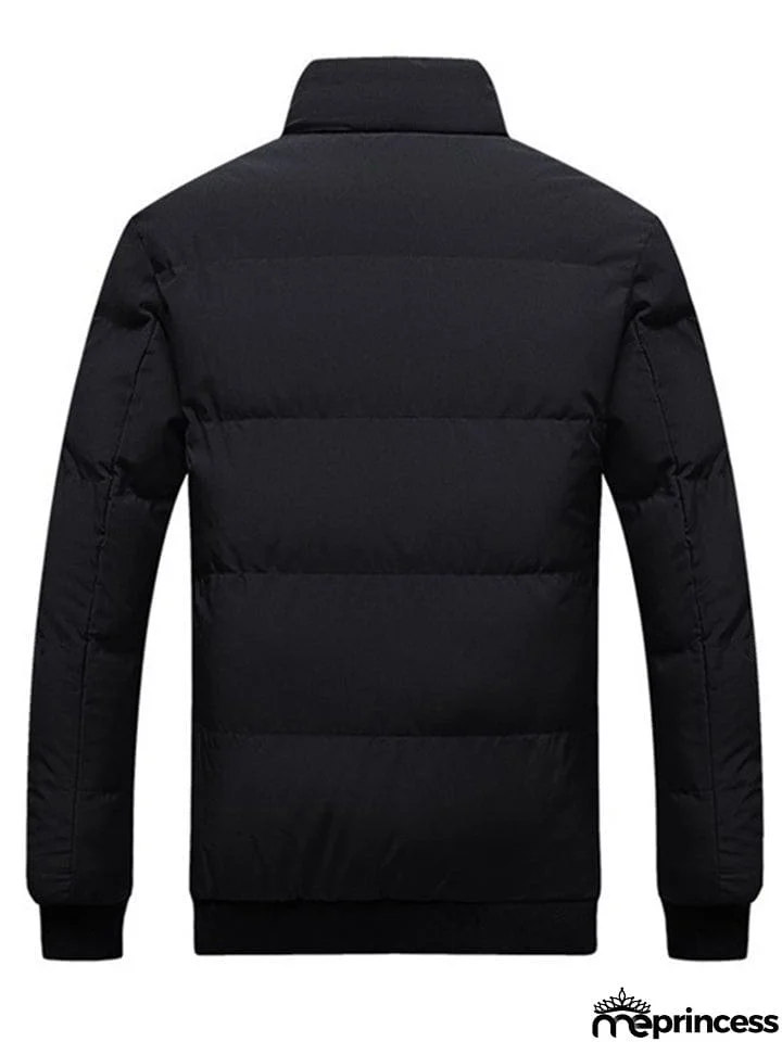 Winter Thickening Down Cotton Coats for Men
