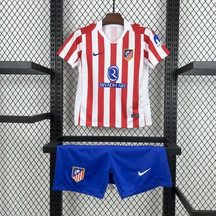 Kids Atletico Madrid 25/26 Home Shirt