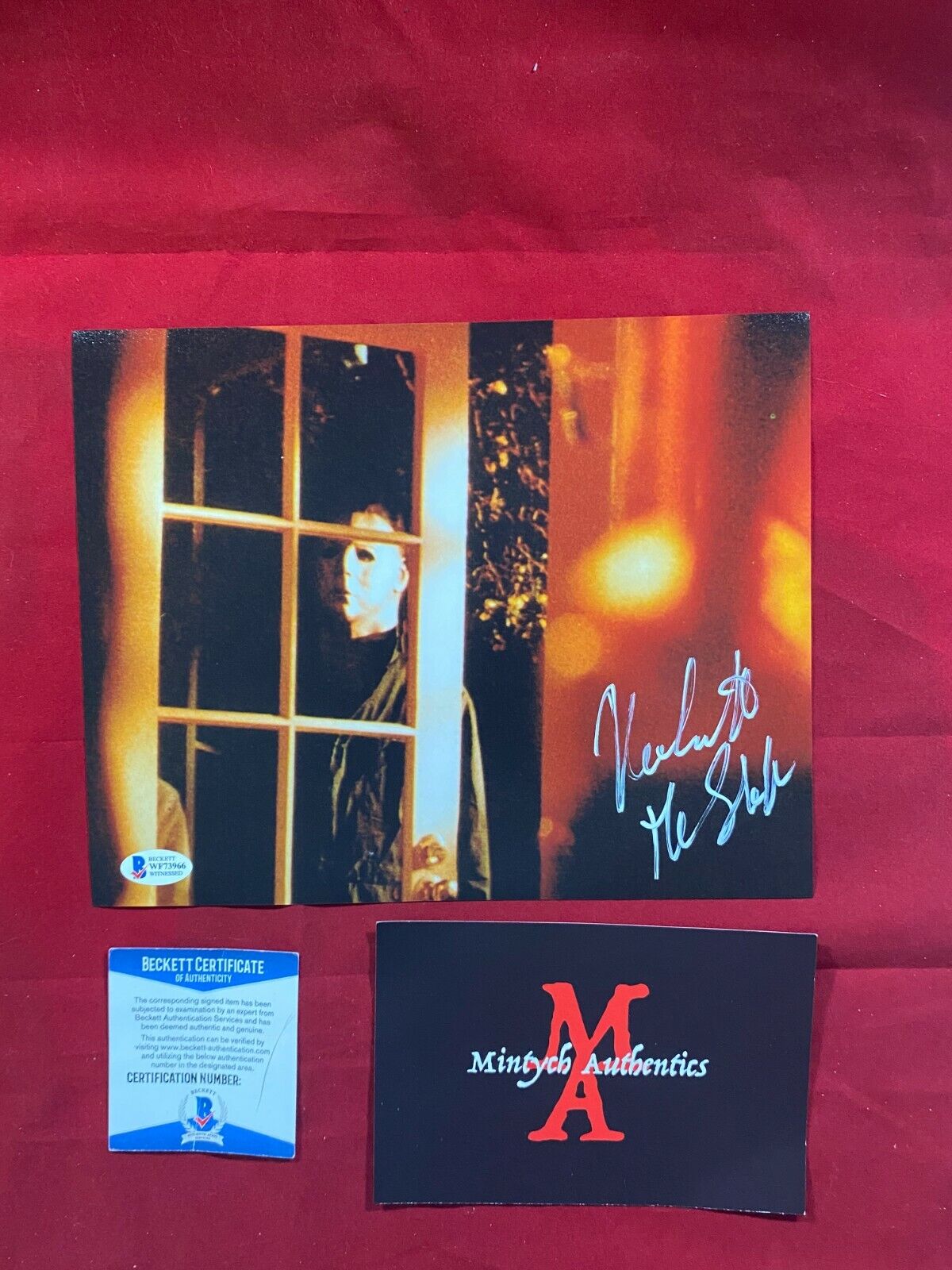 NICK CASTLE AUTOGRAPHED SIGNED 8X10 Photo Poster painting! HALLOWEEN! MICHAEL MYERS! BECKETT COA