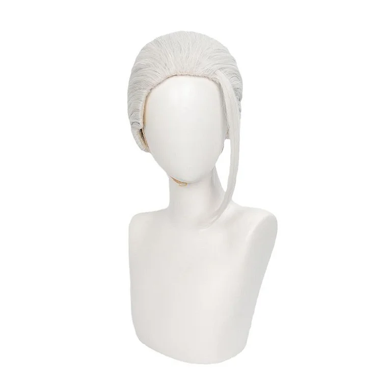 Sakamoto Days (2025) Taro Sakamoto White Cosplay Wig Accessories Props