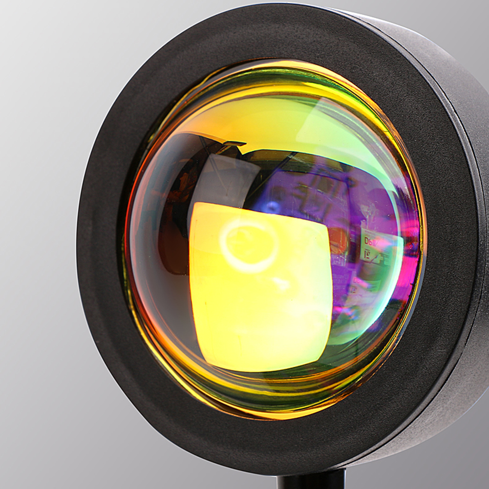 

360 Degree Atmosphere Rainbow Sunset Light Projector USB Sunset Red Lamp, 501 Original