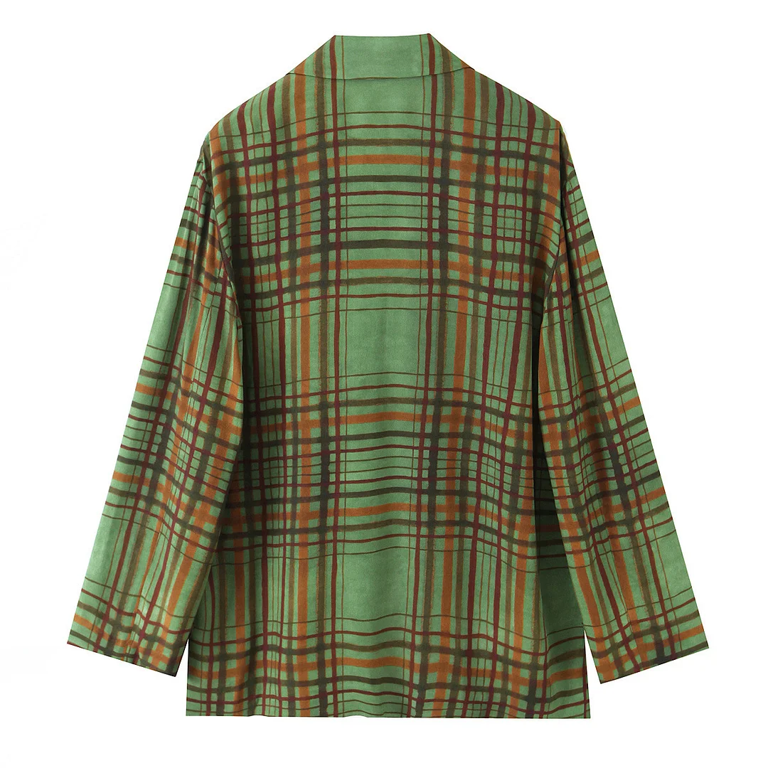 Nigikala Nigikala Women's Explosive Lattice Pendant Blazer Jacket + Lattice Seven-Point Horn Pants