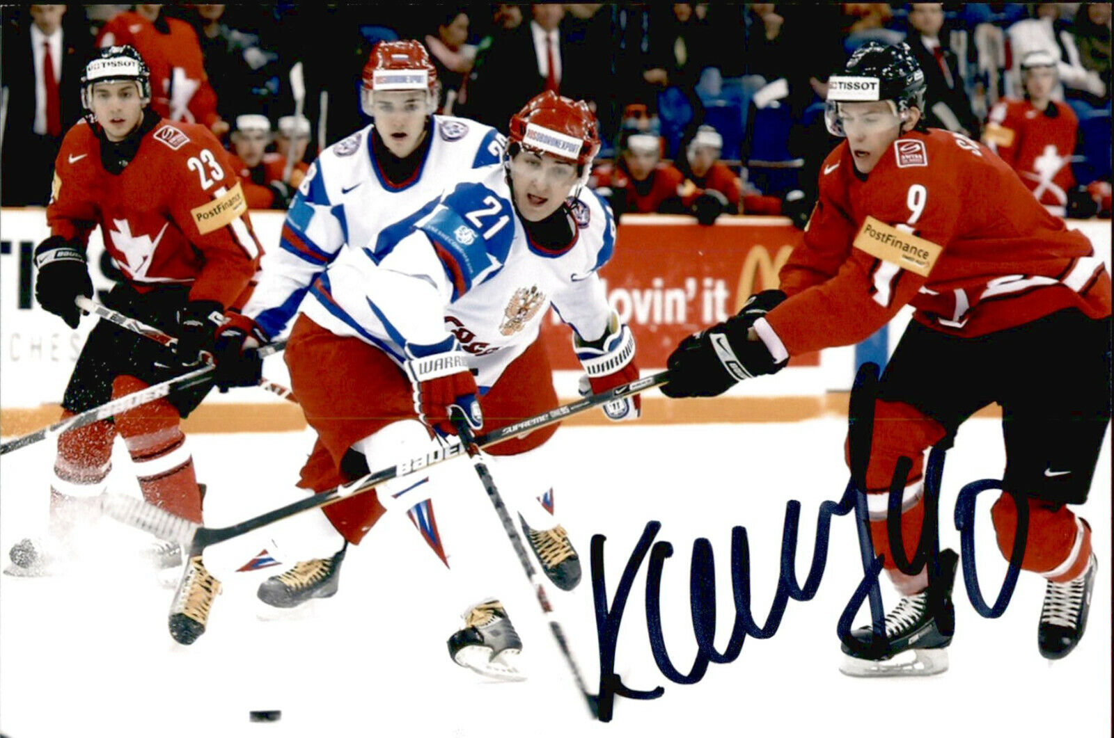 Kirill Petrov SIGNED autographed 4x6 Photo Poster painting NEW YORK ISLANDERS / RUSSIA