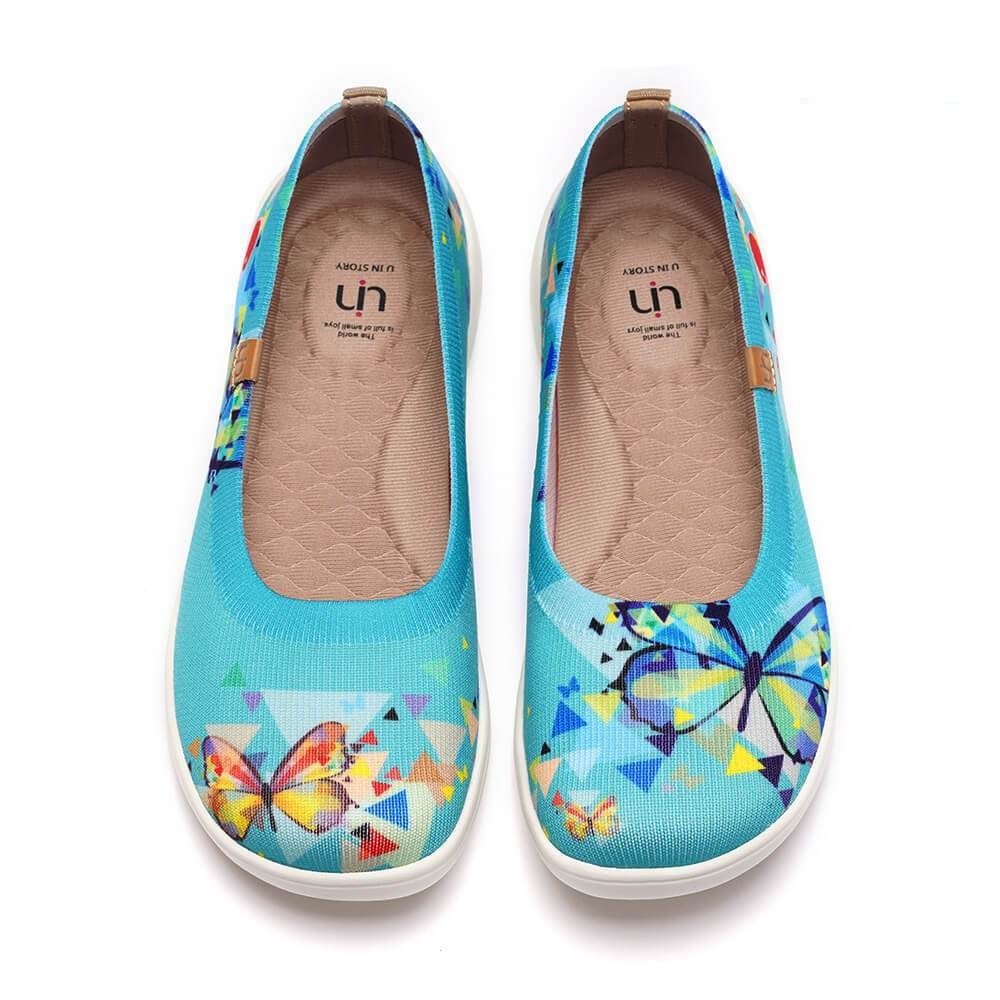 Cubic Butterflies (Knitted)